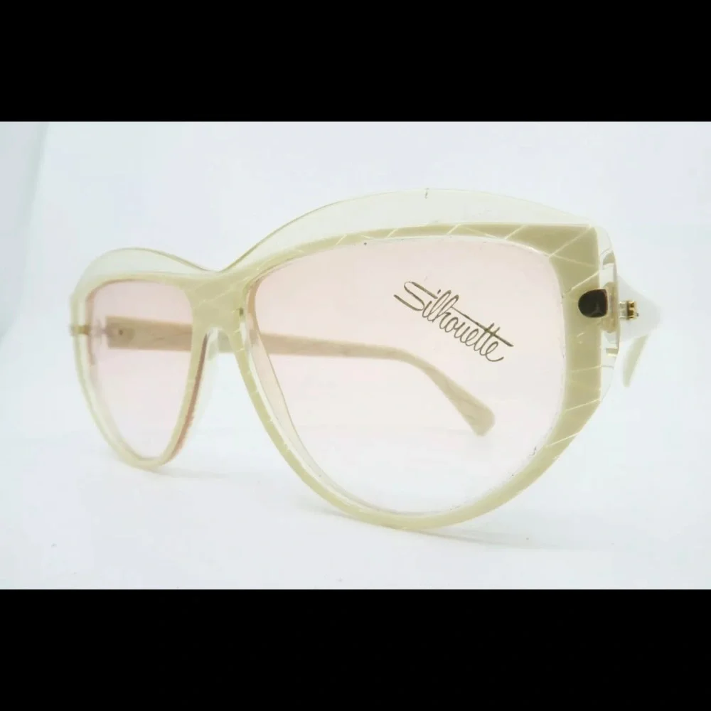 1980’s Cream‎ Silhouette Sunglasses, Deadstock/Unworn, Mod 1228, Made in Austria